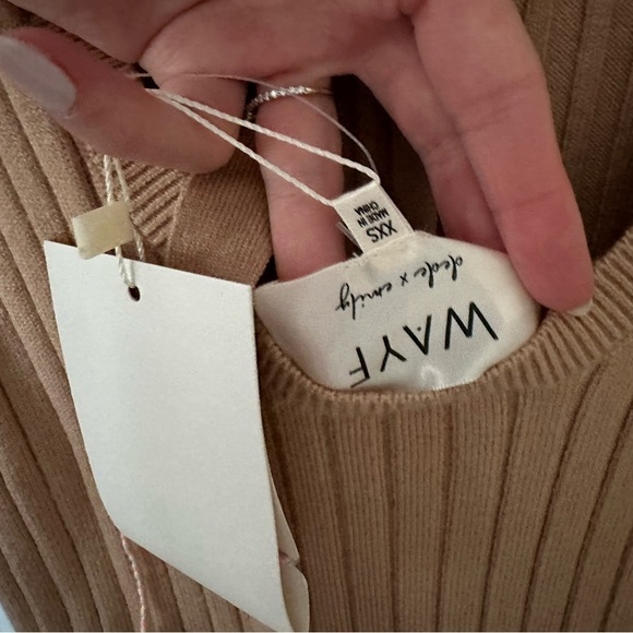 Tan Midi Dress - Picture 6 of 10